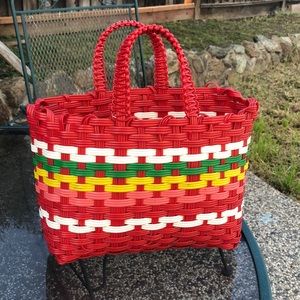 Colorful picnic tote 💕